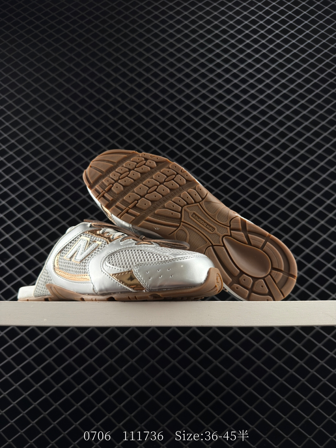 Miu Miu x NB  New Balance 530 SL Faded Suede Mules